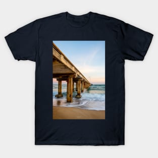 Dromana Pier, Dromana, Mornington Peninsula, Victoria, Australia T-Shirt